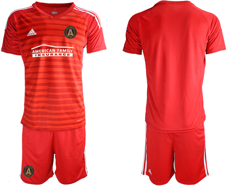 Men 2020-2021 club Atlanta Union red goalkeepe Soccer Jerseys->customized soccer jersey->Custom Jersey